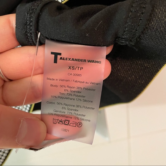 T by Alexander Wang bra top, xs - Picture 3 of 4